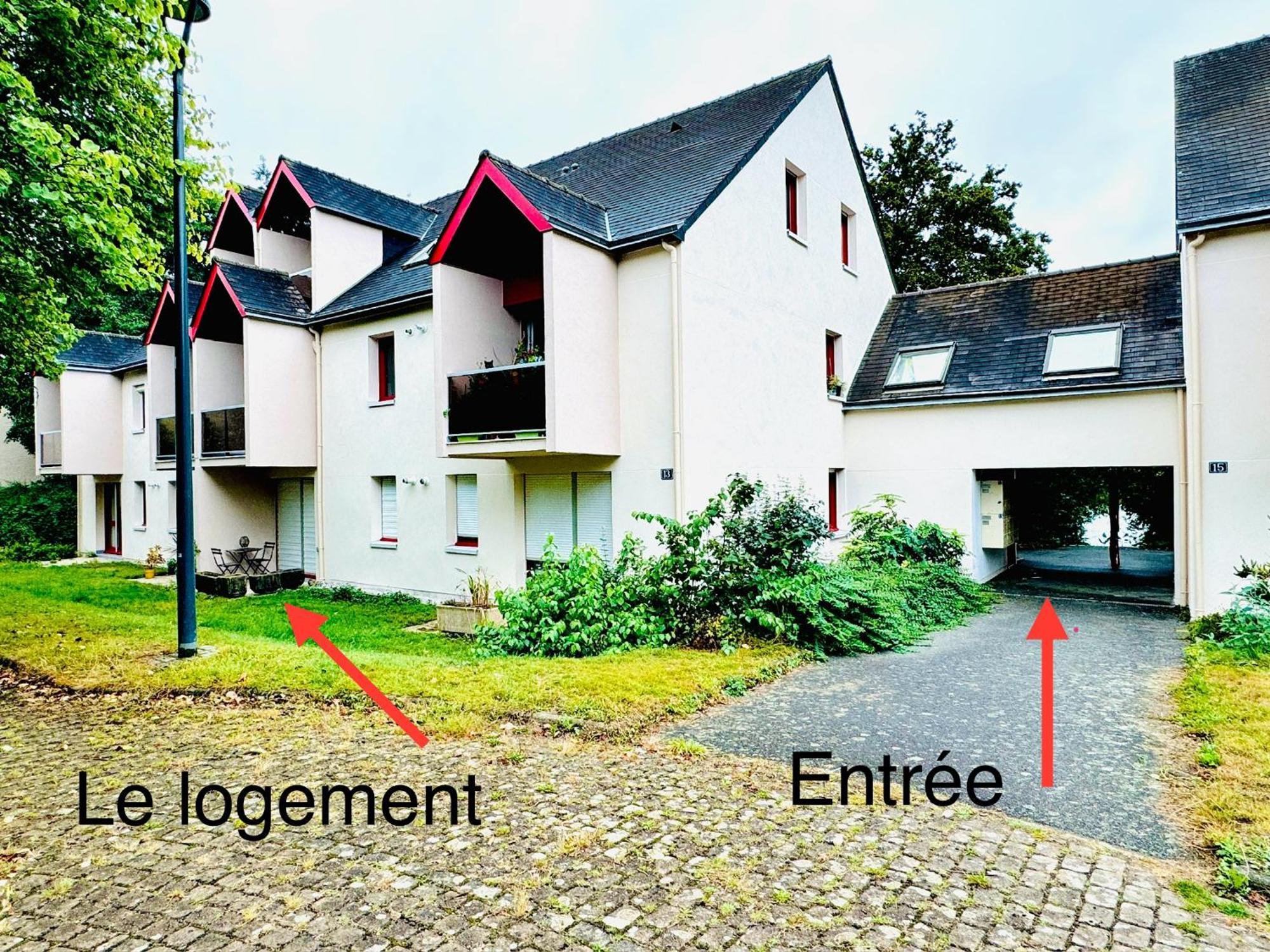 Bel Appartement Proche Parc & Lac Rennes Bagian luar foto