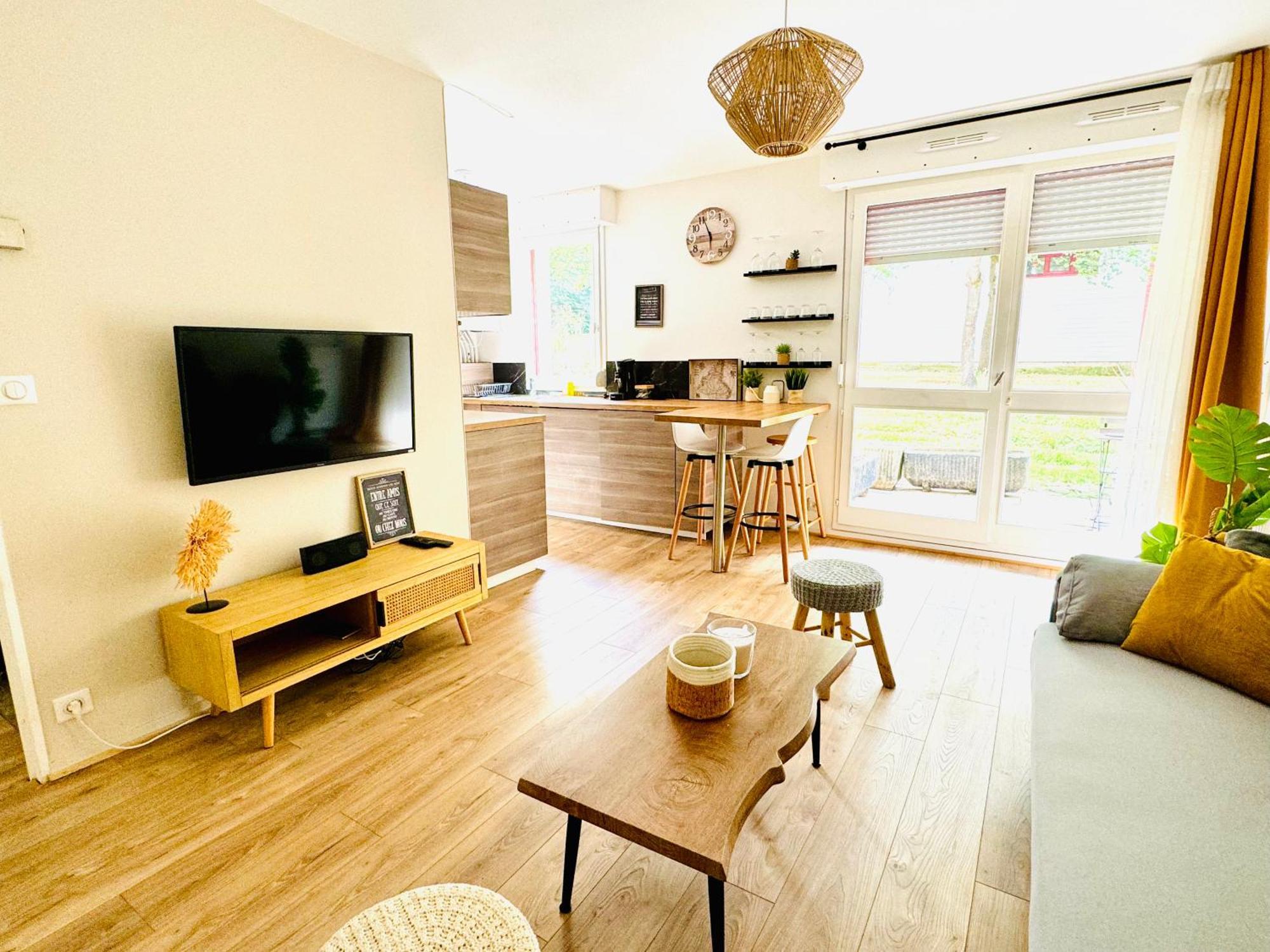 Bel Appartement Proche Parc & Lac Rennes Bagian luar foto